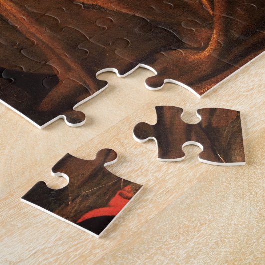 Verehrung der Hirten (Caravaggio) Puzzle (Seite)