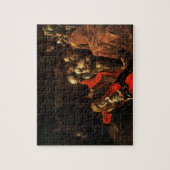 Verehrung der Hirten (Caravaggio) Puzzle (Vertikal)