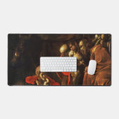Verehrung der Hirten (Caravaggio) Schreibtischunterlage (Tastatur & Maus)