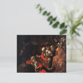 Verehrung der Hirten durch Caravaggio (1609) Postkarte (Stehend Vorderseite)