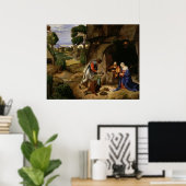 Verehrung der Hirten durch Giorgio da Castelfra Poster (Heimbüro)