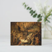 Verehrung der Hirten Feine Kunst Weihnachten (Stehend Vorderseite)