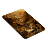 Verehrung der Hirten Feine Kunst Weihnachten Magnet (Rechte Seite)