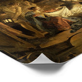 Verehrung der Hirten Feine Kunst Weihnachten Poster (Ecke)