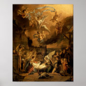Verehrung der Hirten Feine Kunst Weihnachten Poster (Vorne)