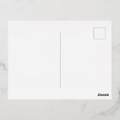 Verehrung der Hirten Folien Feiertagspostkarte (Rückseite)