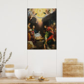 Verehrung der Hirten - Ludvica Cigoli Poster (Küche)