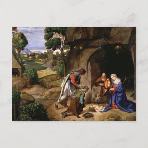 Verehrung der Hirten Postkarte