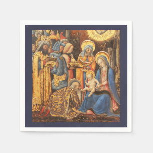Verehrung der Könige (Adorazione dei Weisen) Serviette