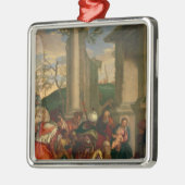 Verehrung der Könige Ornament Aus Metall (Links)