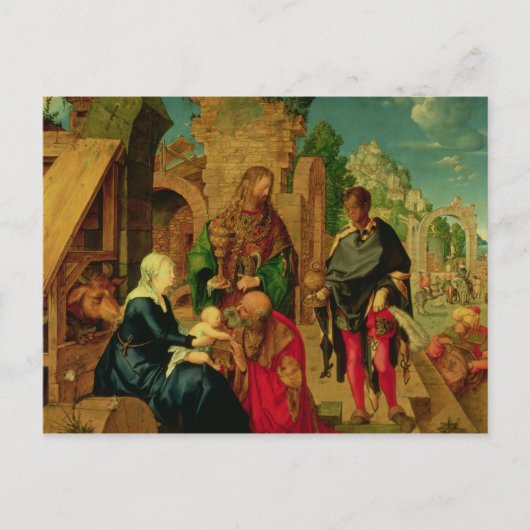 Verehrung der Magi, 1504 Postkarte (Vorderseite)