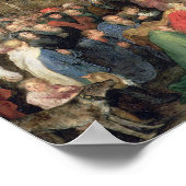 Verehrung der Magi, 1598 Poster (Ecke)