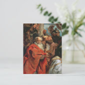 Verehrung der Magi, 1624 Postkarte (Stehend Vorderseite)