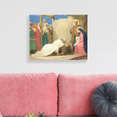 Verehrung der Magi, 1857 Leinwanddruck (Insitu (Wohnzimmer))