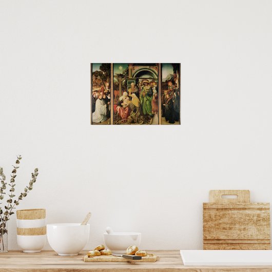 Verehrung der Magi 2 Poster (Küche)