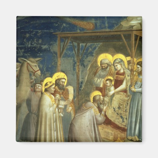 Verehrung der Magi, c.1305 Magnet (Vorne)