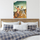 Verehrung der Magi, Details der Leinwanddruck (Insitu (Schlafzimmer))