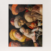 Verehrung der Magi durch Andrea Mantegna Puzzle (Vertikal)