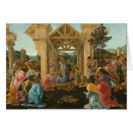 Verehrung der Magi durch Botticelli
