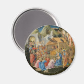 Verehrung der Magi durch Fra Angelico und Filippo Magnet (Vorderseite/Rückseite)