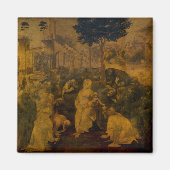 Verehrung der Magi durch Leonardo da Vinci Magnet (Vorne)