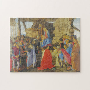 Verehrung der Magi durch Sandro Botticelli 1475 Puzzle