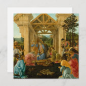 Verehrung der Magi Einladung (Vorne/Hinten)