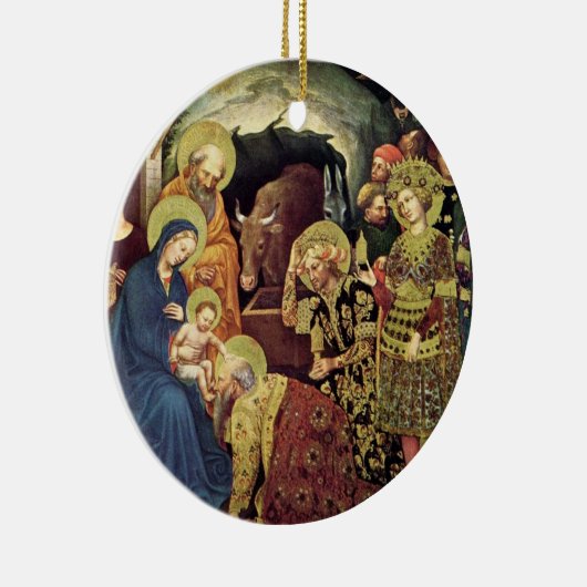 Verehrung der Magi Keramikornament (Rechts)