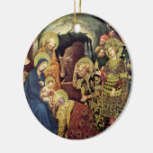 Verehrung der Magi Keramikornament (Links)