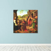 Verehrung der Magi Leinwanddruck (Insitu (Holzboden))