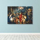 Verehrung der Magi | Peter Paul Rubens | Leinwanddruck (Insitu (Holzboden))