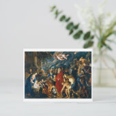 Verehrung der Magi | Peter Paul Rubens | Postkarte (Stehend Vorderseite)