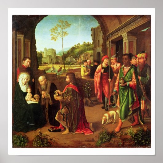 Verehrung der Magi Poster (Vorne)