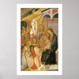 Verehrung der Magi Poster