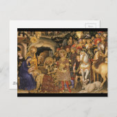 Verehrung der Magi Postkarte (Vorne/Hinten)