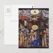 Verehrung der Magi Postkarte (Vorne/Hinten)