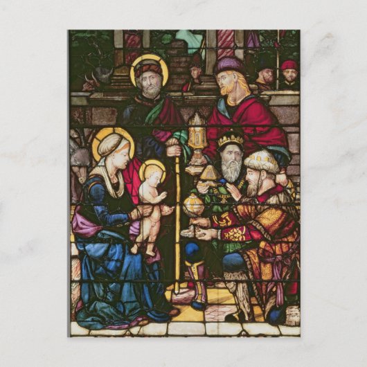 Verehrung der Magi Postkarte (Vorderseite)