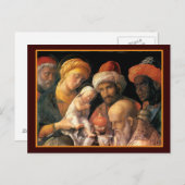 Verehrung der Magi Postkarte (Vorne/Hinten)