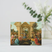 Verehrung der Magi Postkarte (Stehend Vorderseite)