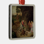 Verehrung der Schäfer, 1510 Silbernes Ornament (Rechts)