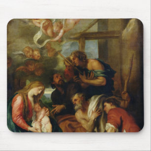 Verehrung der Schäfer 2 Mousepad