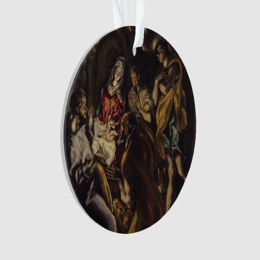 Verehrung der Schäfer Ornament (Vorderseite)