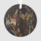 Verehrung der Schäfer Ornament (Rückseite)