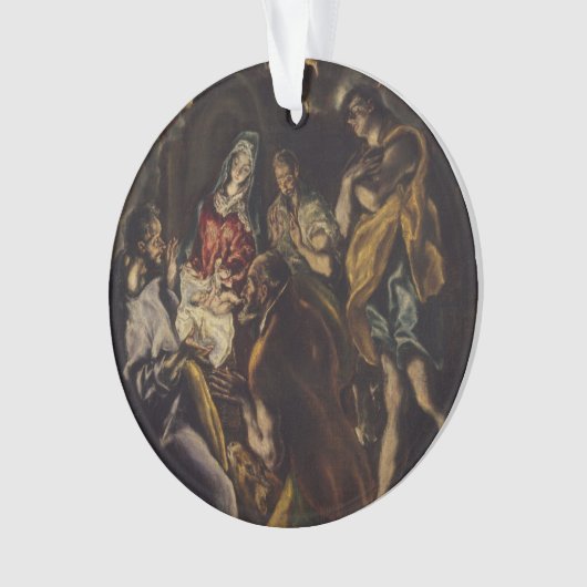 Verehrung der Schäfer Ornament (Vorderseite)