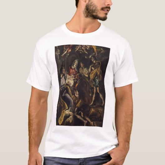 Verehrung der Schäfer T-Shirt (Vorderseite)
