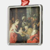 Verehrung der Weisen, 1626-29 Silbernes Ornament (Links)