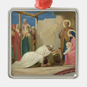 Verehrung der Weisen, 1857 Ornament Aus Metall