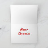 Verehrung der Weisen Feiertagskarte (Innenseite)