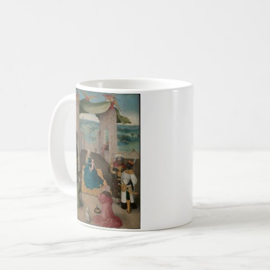 Verehrung der Weisen Kaffeetasse (Vorderseite Links)