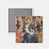 Verehrung des Altarbildes von Magi Magnet (Vorderseite/Rückseite)